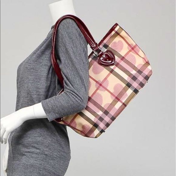 Burberry supernova hearts print tote - Picture 1 of 16